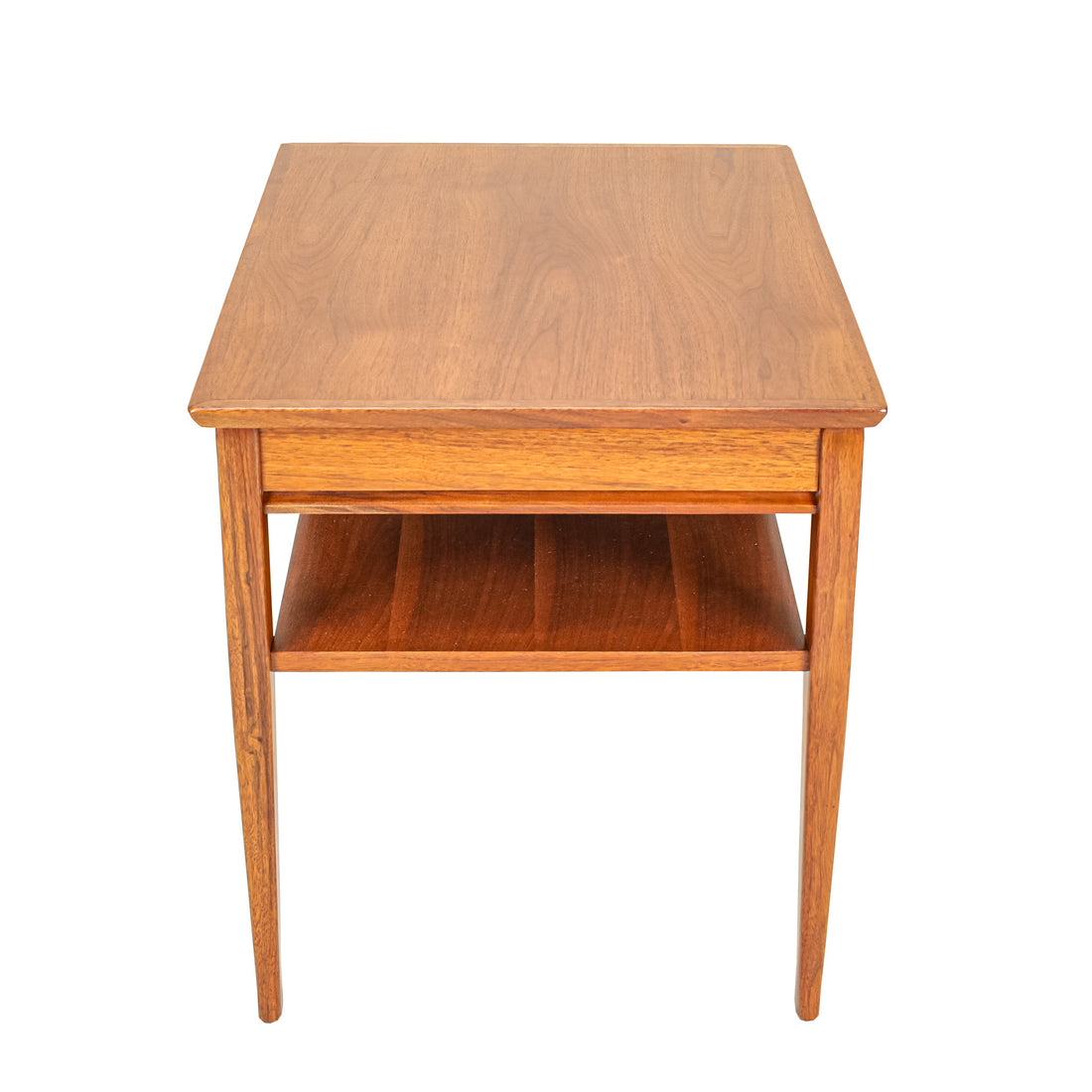 Vintage Walnut End Tables Set of 2