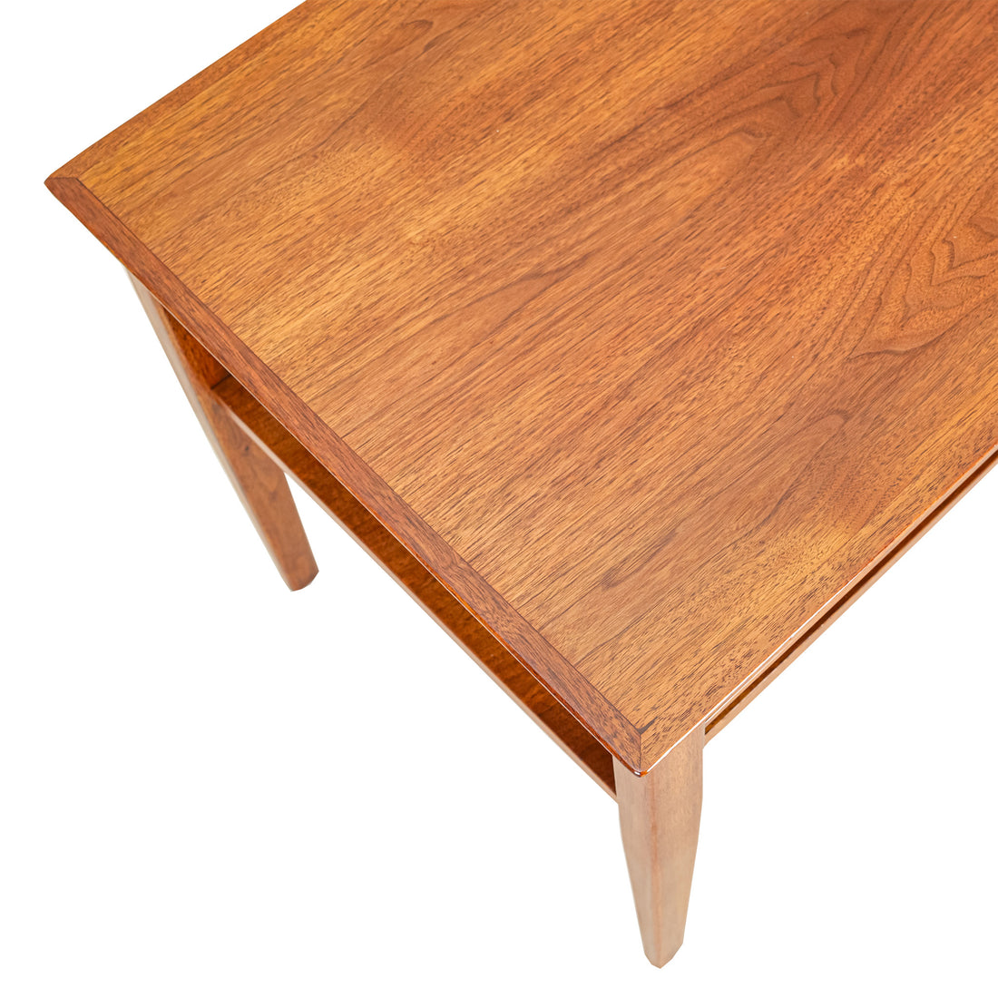 Vintage Walnut End Tables Set of 2