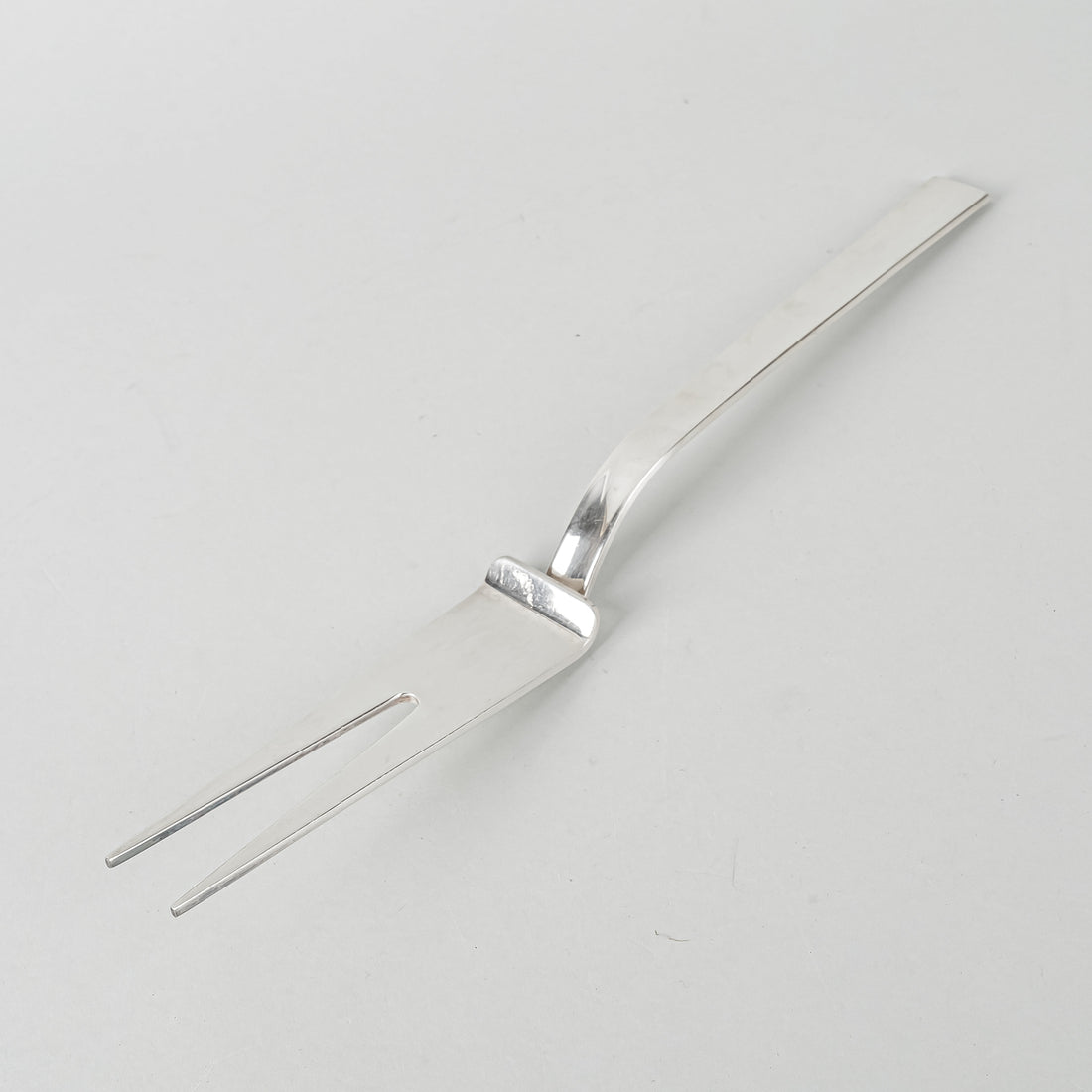 SABATTINI Modernist Silver Plate Serving Fork