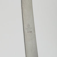 SABATTINI Modernist Silver Plate Serving Fork