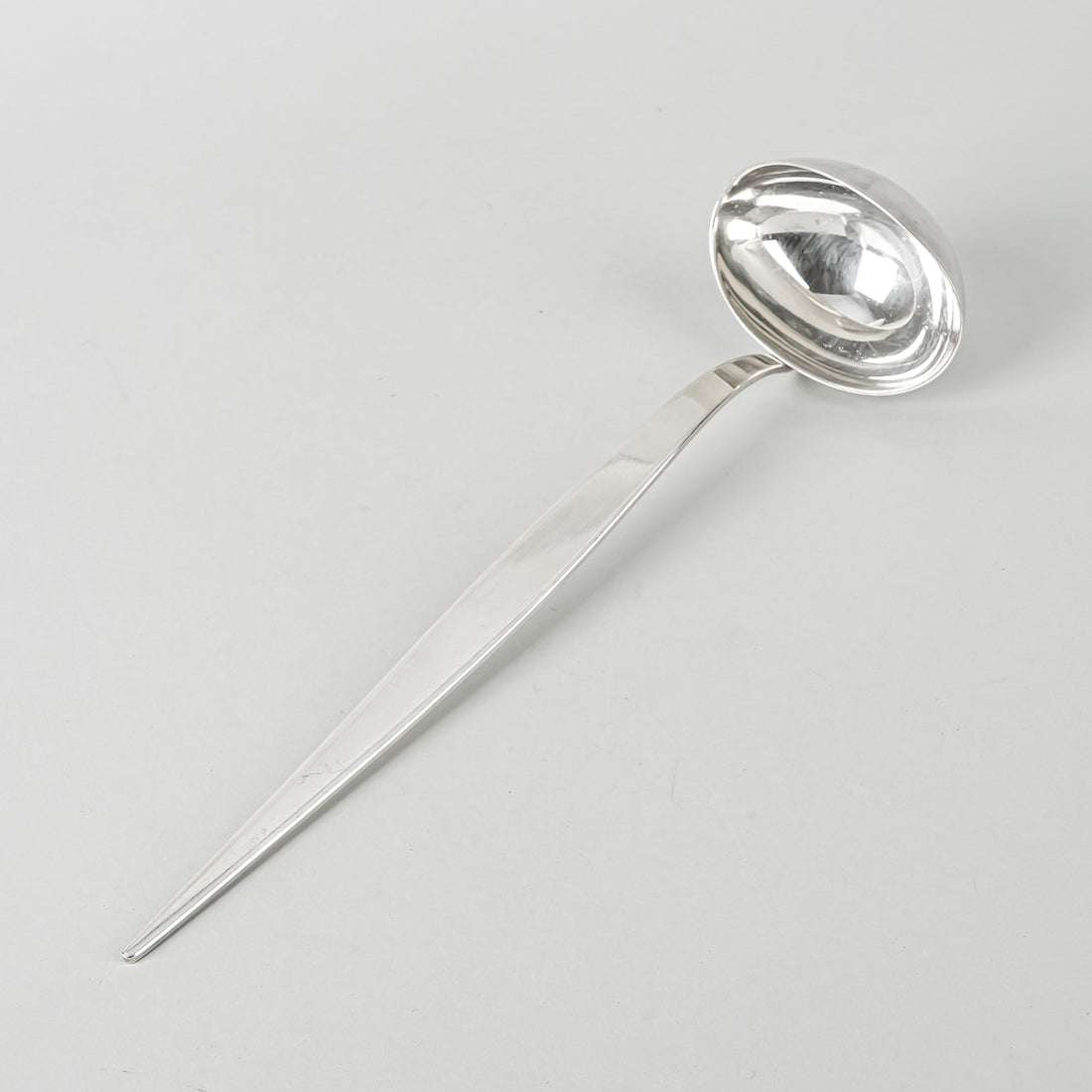 SABATTINI Modernist Silver Plate Ladle