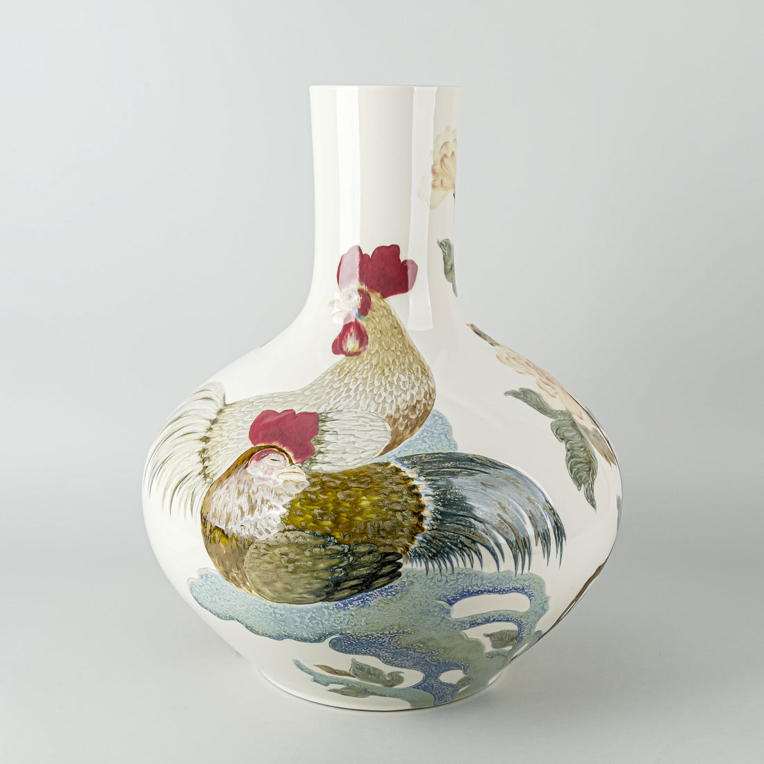 LLADRO Rooster Vase 1138 No 317
