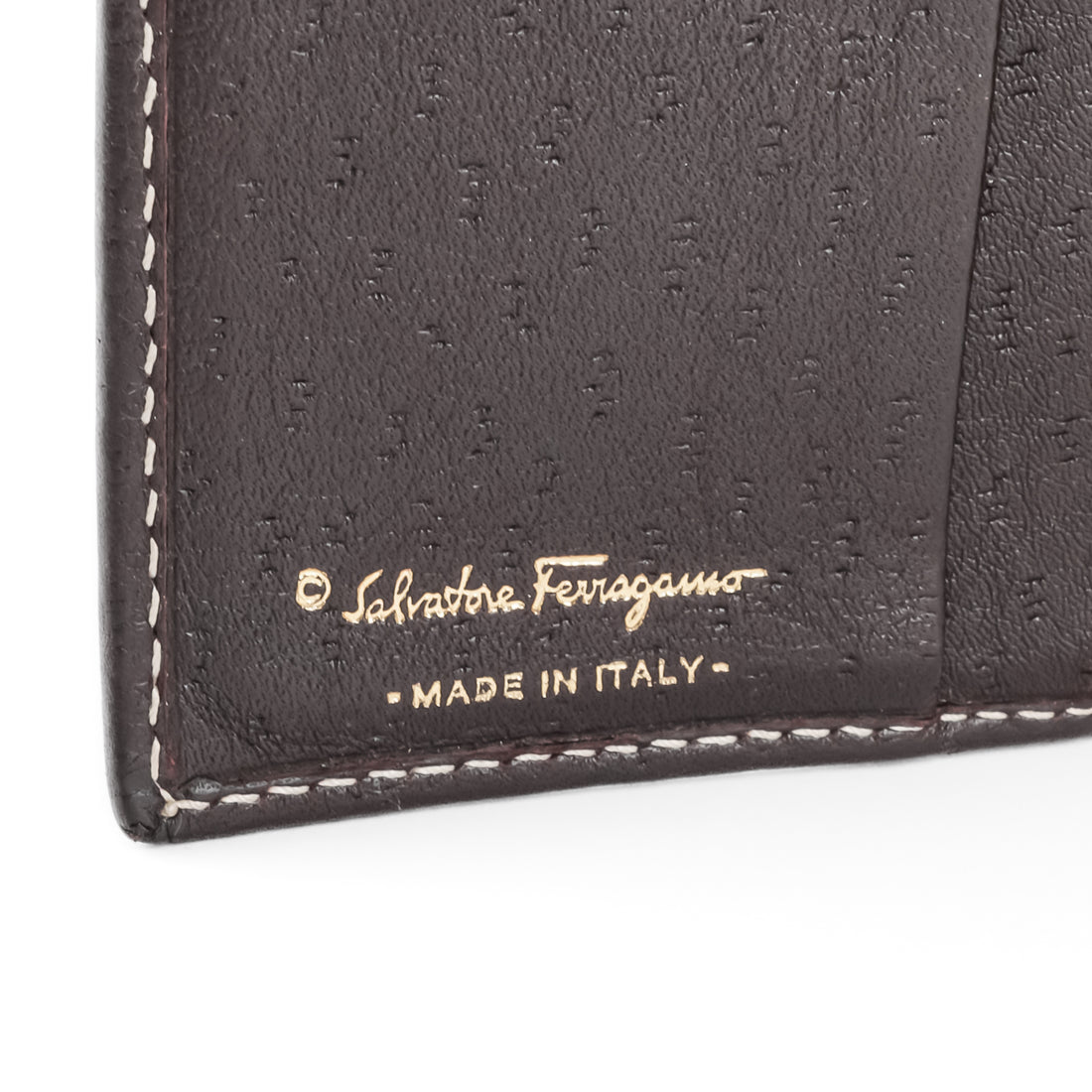 SALVATORE FERRAGAMO Small Wallet - Brown Leather