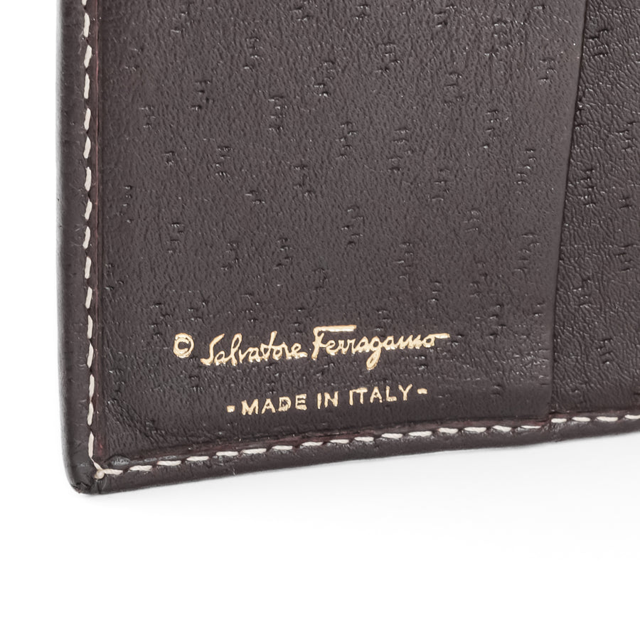 SALVATORE FERRAGAMO Small Wallet - Brown Leather