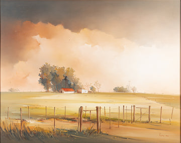 Philip Davies (British 1953) "Tacuarembo Fields"