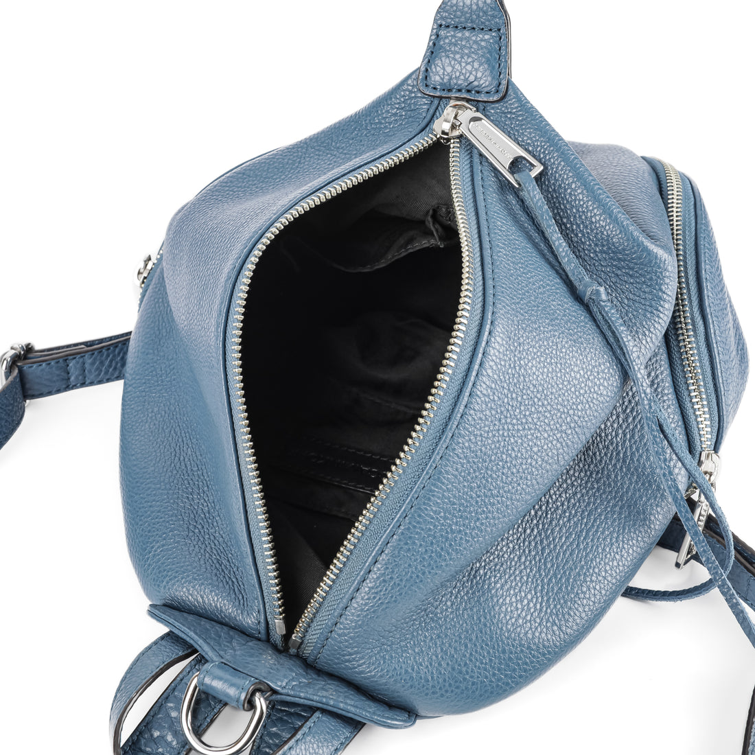 REBECCA MINKOFF Julian Backpack - Blue Leather