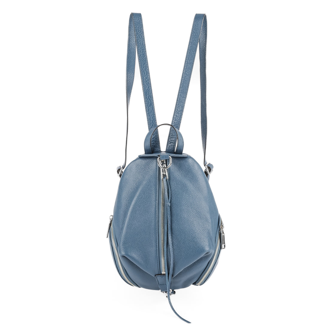REBECCA MINKOFF Julian Backpack - Blue Leather