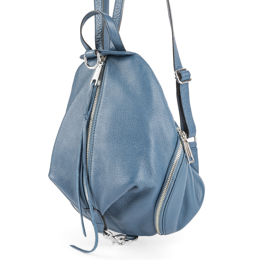REBECCA MINKOFF Julian Backpack - Blue Leather
