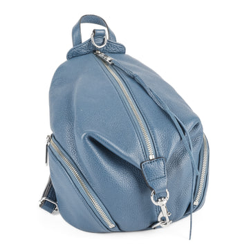 REBECCA MINKOFF Julian Backpack - Blue Leather