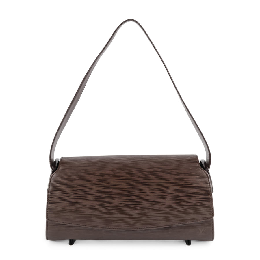 LOUIS VUITTON Nocturne GM Shoulder Bag - Brown Epi Leather