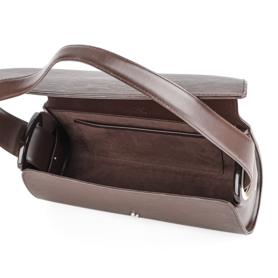 LOUIS VUITTON Nocturne GM Shoulder Bag - Brown Epi Leather