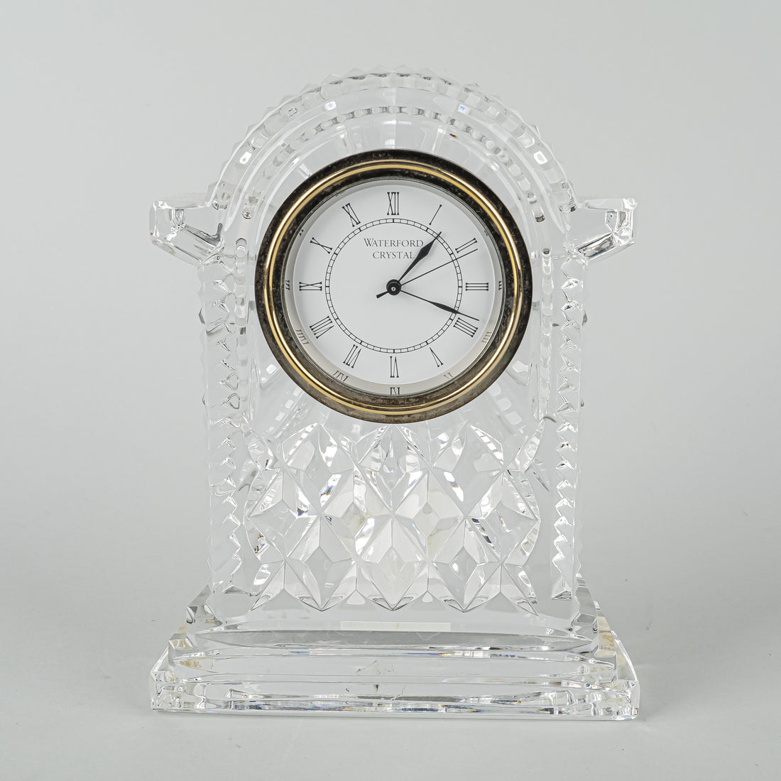 WATERFORD Crystal Carriage Clock Large
