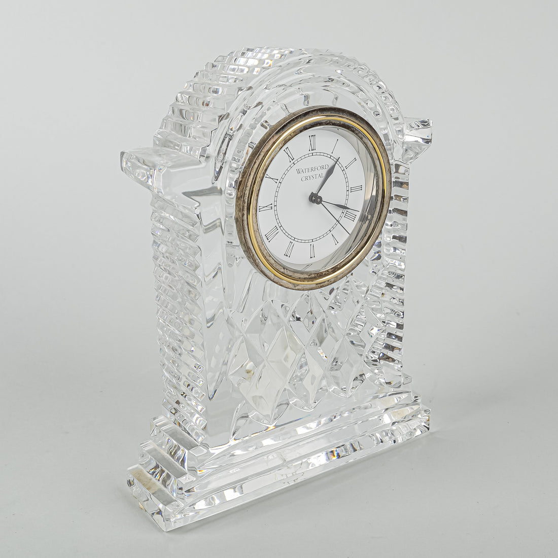 WATERFORD Crystal Carriage Clock Large