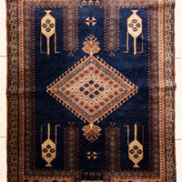 Wool Afghan Style Prayer Rug