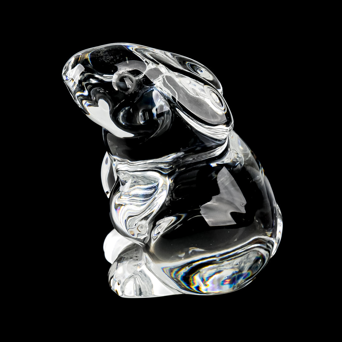 BACCARAT Figurine Sitting Rabbit