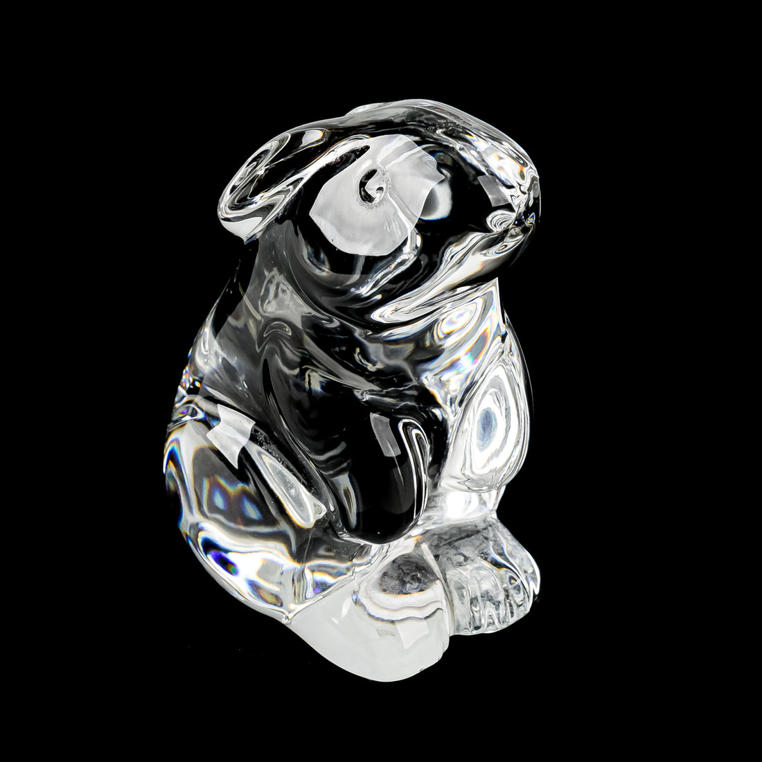 BACCARAT Figurine Sitting Rabbit