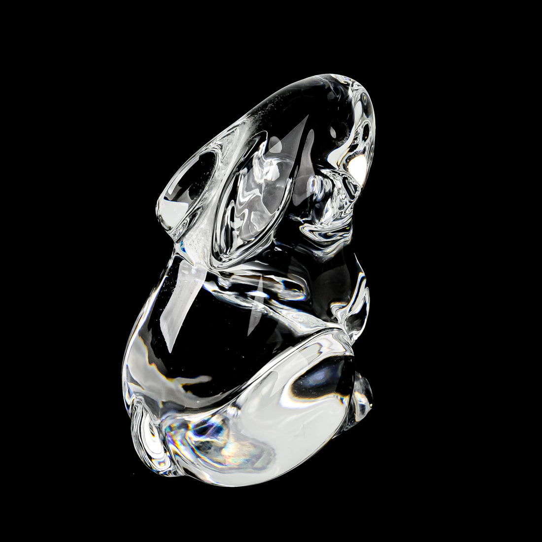 BACCARAT Figurine Sitting Rabbit