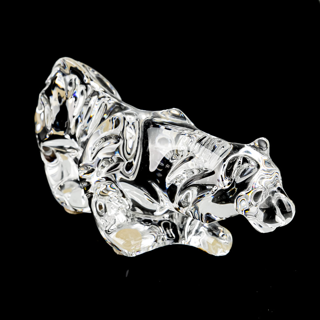 BACCARAT Figurine Crouching Tiger