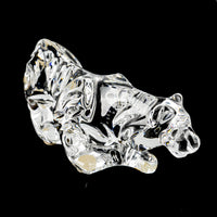 BACCARAT Figurine Crouching Tiger