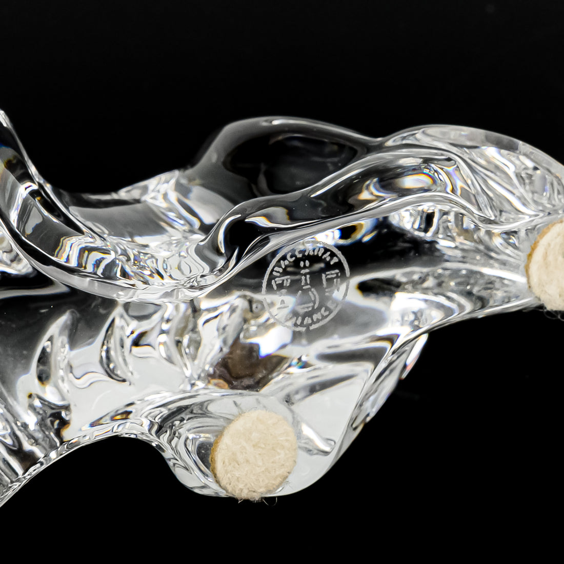 BACCARAT Figurine Crouching Tiger