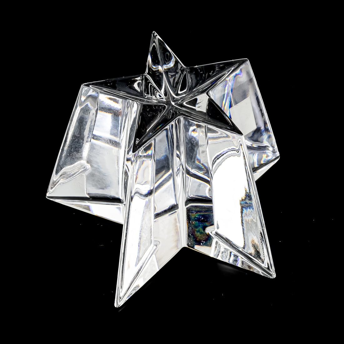 BACCARAT Paperweight           Shooting Star