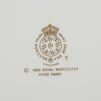 ROYAL WORCESTER Hyde Park Platter