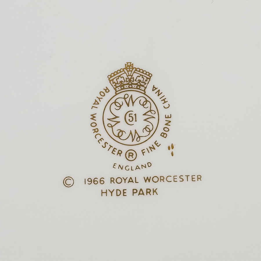 ROYAL WORCESTER Hyde Park Platter - Around The Block