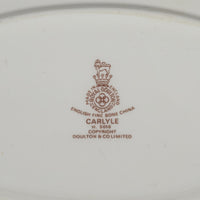 ROYAL DOULTON Carlyle Gravy Boat And Stand