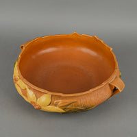 ROSEVILLE Clematis Autumn Brown Console Bowl 6-10"