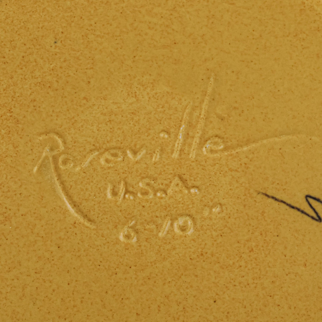 ROSEVILLE Clematis Autumn Brown Console Bowl 6-10"