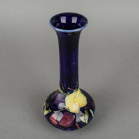 MOORCROFT Wisteria Blue Ground Bud Vase
