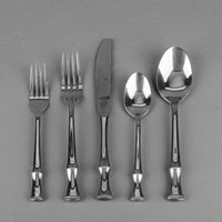 JOSEPH ABBOUD Bamboo Stainless Steel Flatware 8 Place Settings