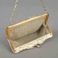 Sterling Chain Mail Evening Purse 176g