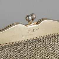Sterling Chain Mail Evening Purse 176g