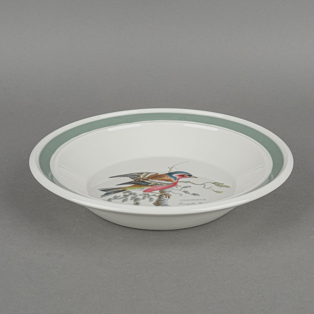 PORTMEIRION Birds Of Britain Rimmed Soup Bowls Set Of 5