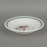 PORTMEIRION Birds Of Britain Rimmed Soup Bowls Set Of 5