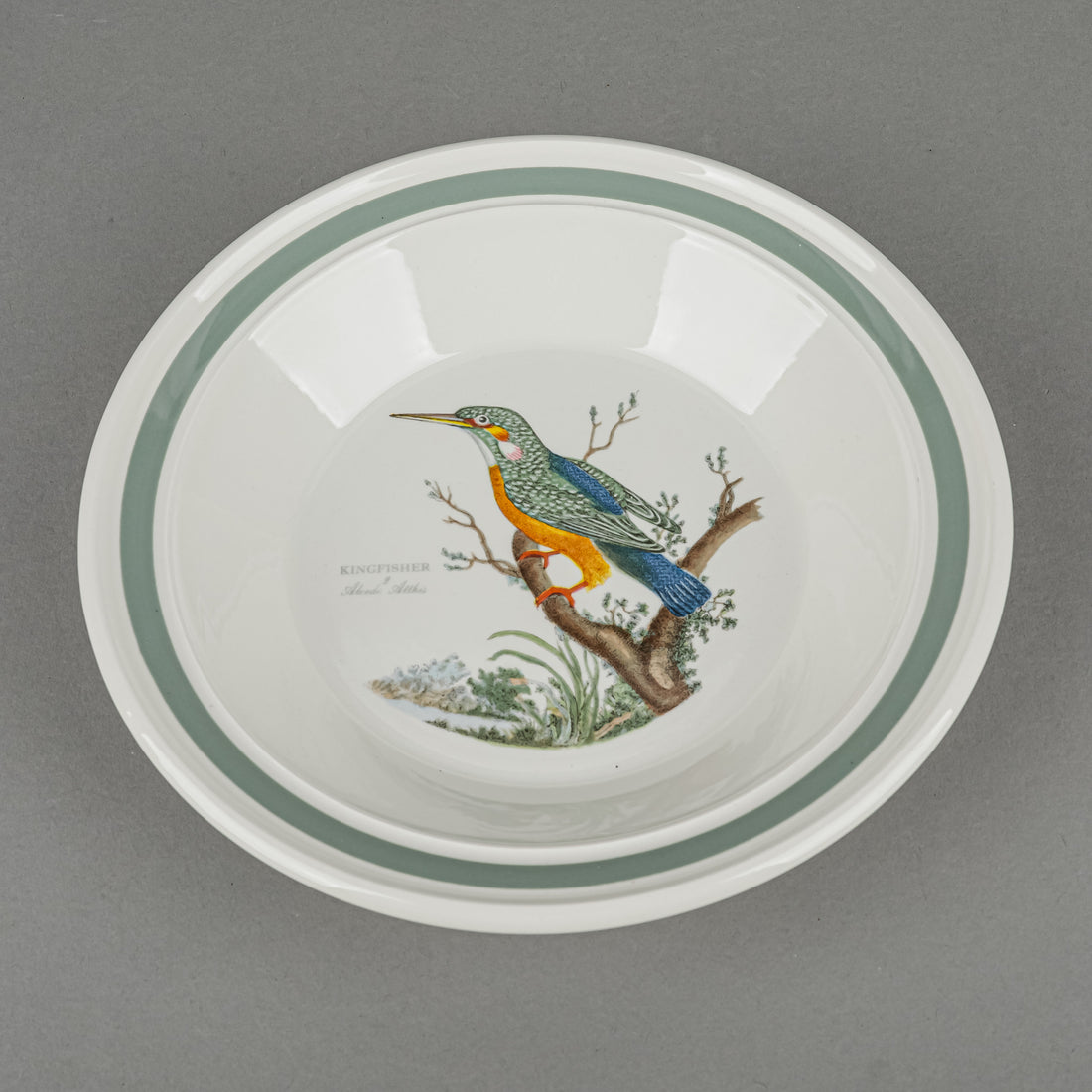 PORTMEIRION Birds Of Britain Rimmed Soup Bowls Set Of 5