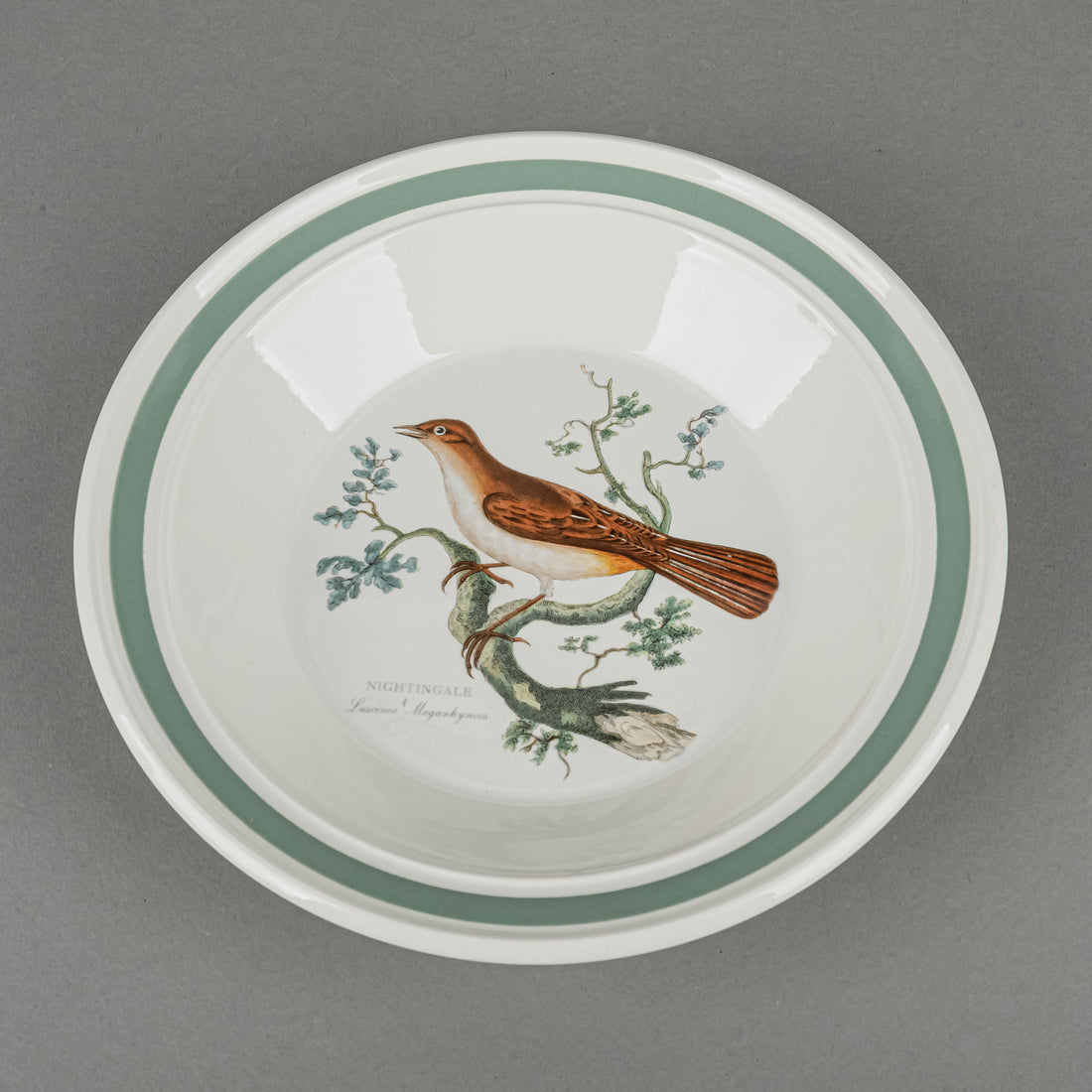 PORTMEIRION Birds Of Britain Rimmed Soup Bowls Set Of 5