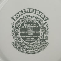 PORTMEIRION Birds Of Britain Rimmed Soup Bowls Set Of 5