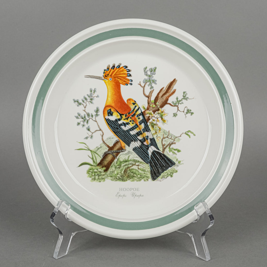 PORTMEIRION Birds Of Britain Salad Plates Set/6 D8.5"