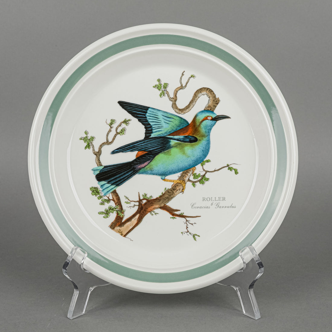 PORTMEIRION Birds Of Britain Salad Plates Set/6 D8.5"