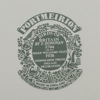 PORTMEIRION Birds Of Britain Salad Plates Set/6 D8.5"