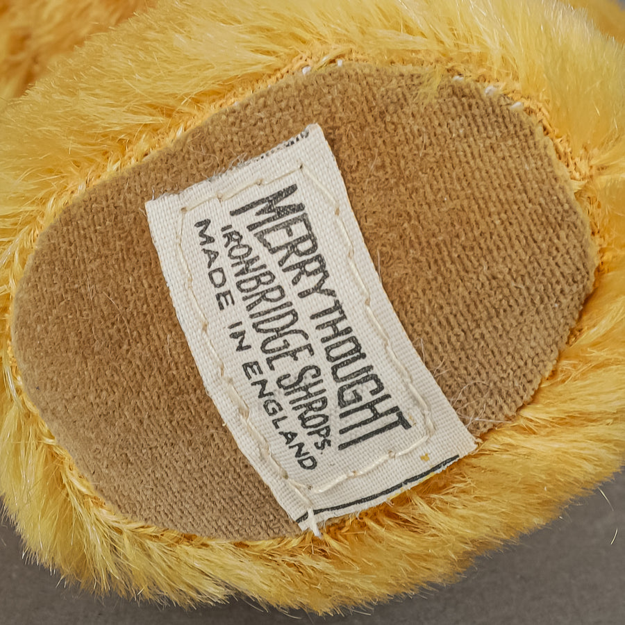 MERRYTHOUGHT Mohair Teddy Bear