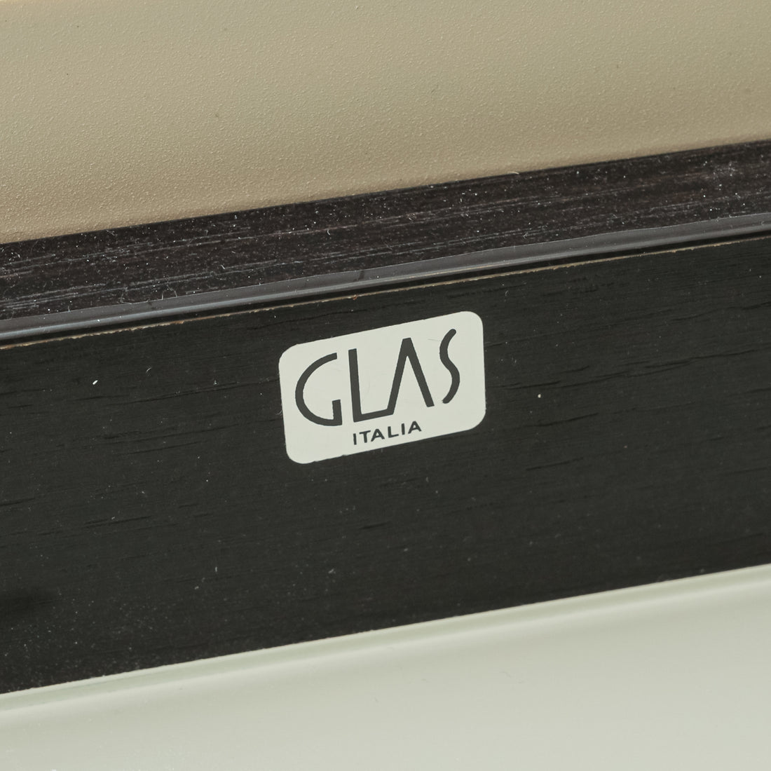 PAIR GLAS ITALIA Float End Tables