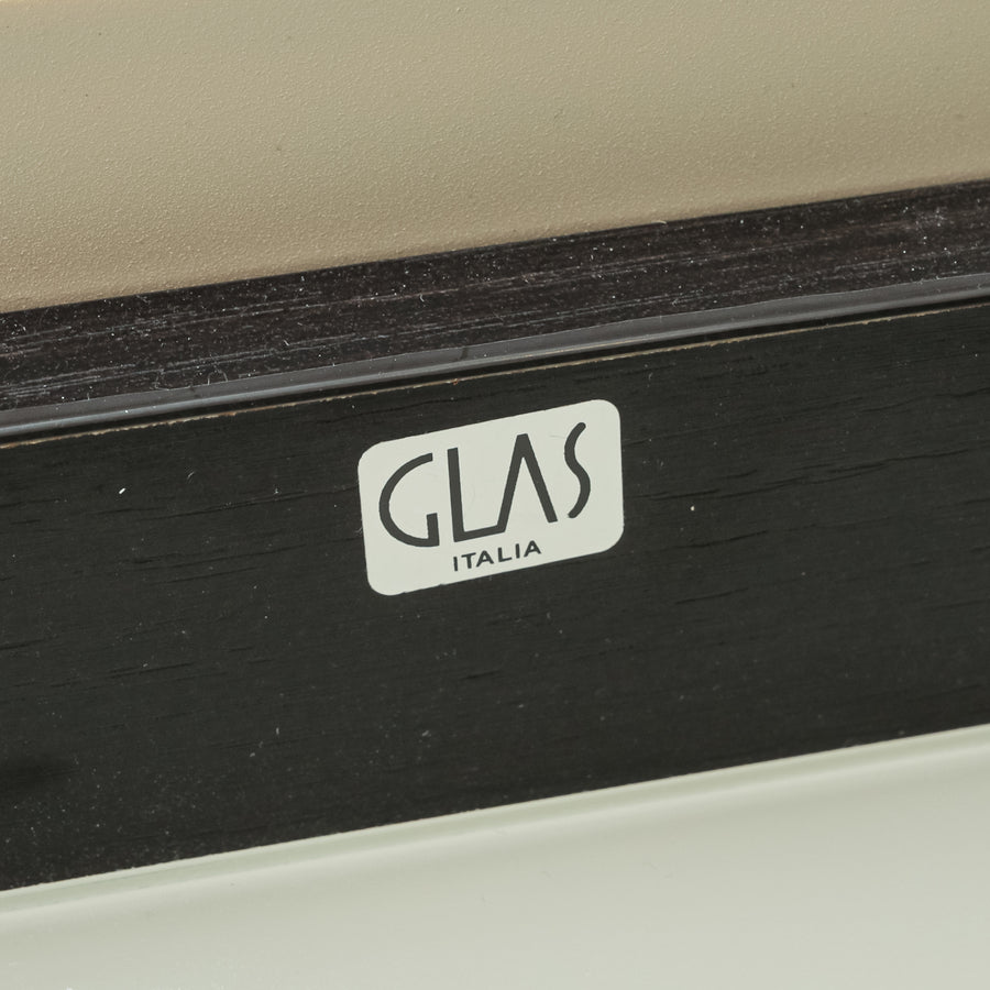PAIR GLAS ITALIA Float End Tables