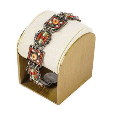 AYALA BAR Beaded Link Bracelet