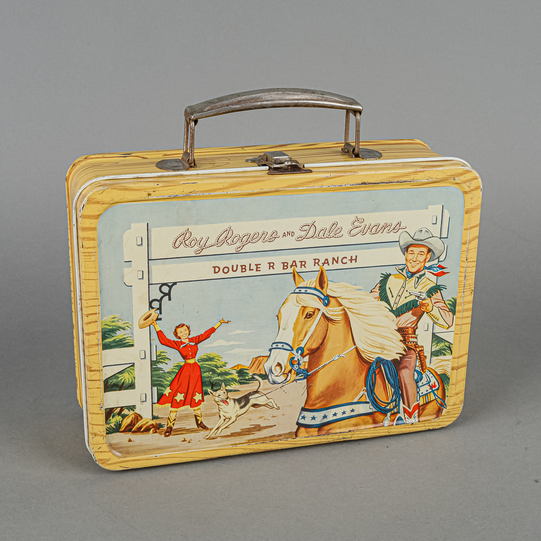 AMERICAN THERMOS BOTTLE CO Roy Rogers And Dale Evans Lunchbox