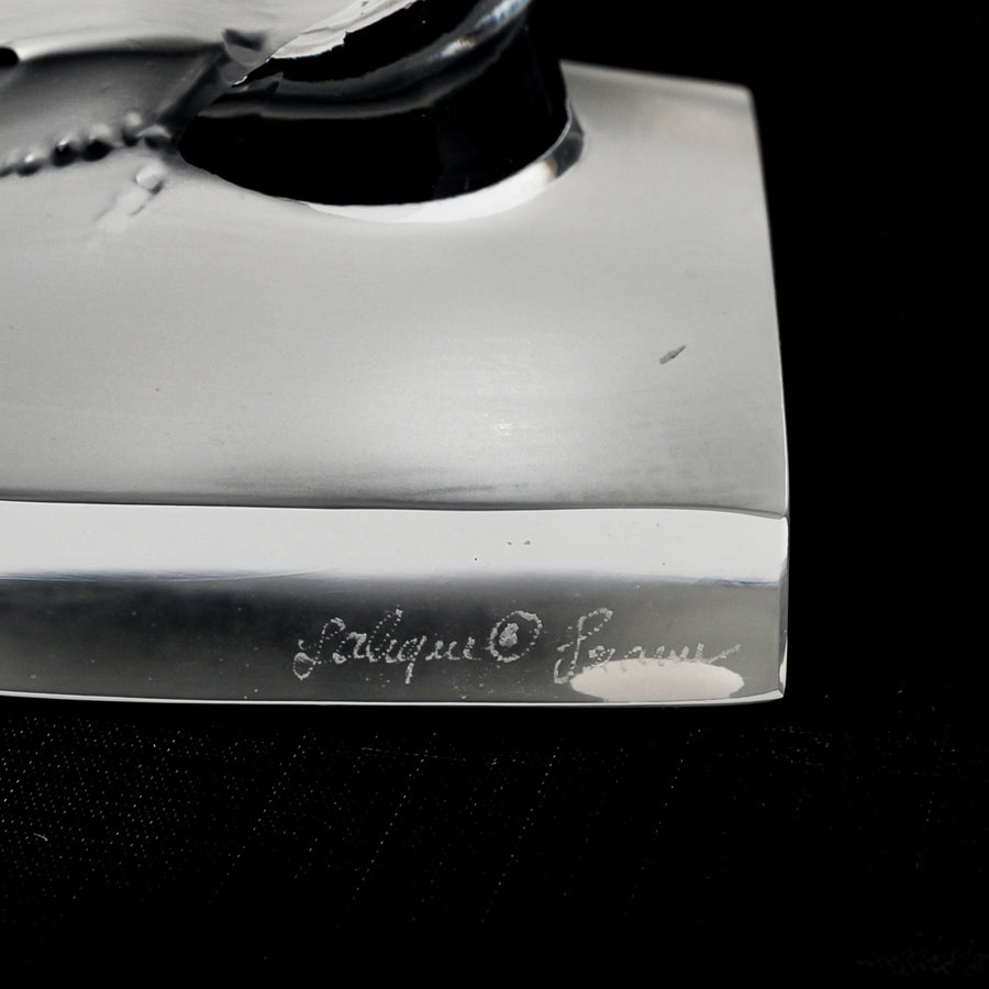 LALIQUE Hirondelle/Swallow Bookend