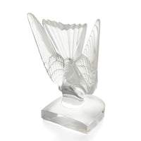 LALIQUE Hirondelle/Swallow Bookend