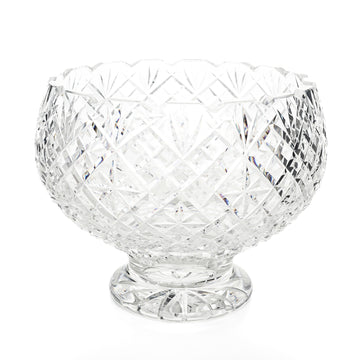 WATERFORD Crystal Footed Punch/Centrepiece Bowl